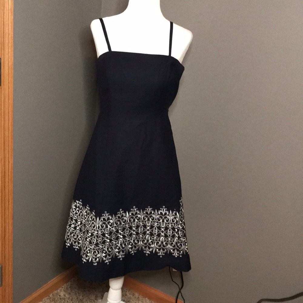 Ann Taylor Loft Petite Navy dress